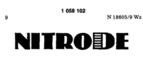 NITRODE Logo (DPMA, 05/20/1983)