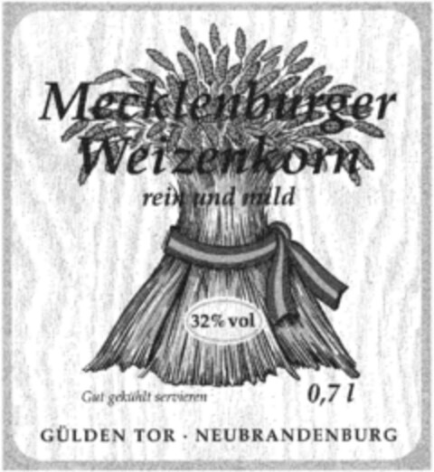 Mecklenburger Weizenkorn Logo (DPMA, 02.12.1992)