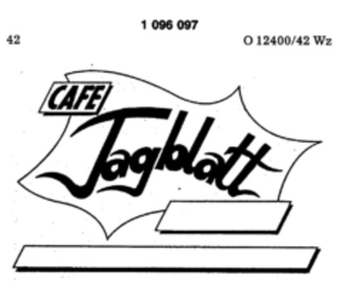 CAFE Tagblatt Logo (DPMA, 01.02.1986)