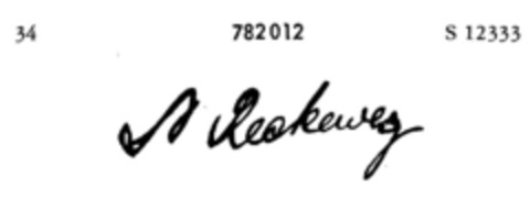 D Reckeweg Logo (DPMA, 02/22/1961)