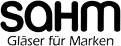 sahm Gläser für Marken Logo (DPMA, 06.02.1993)