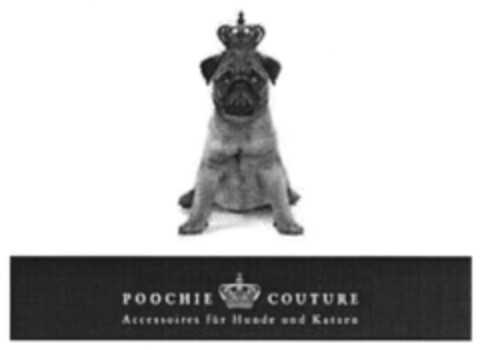 POOCHIE COUTURE Accessoires für Hunde und Katzen Logo (DPMA, 08/29/2010)