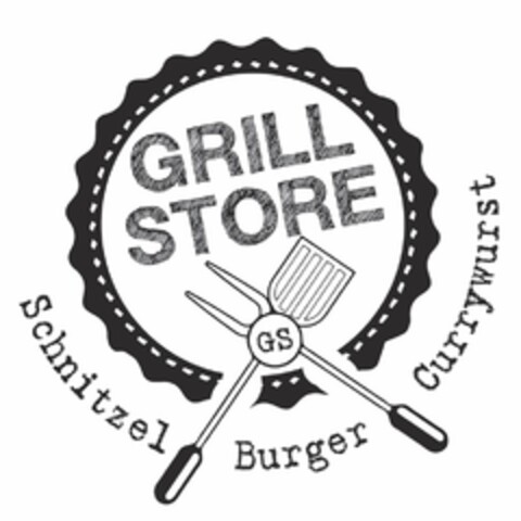 GRILL STORE GS Schnitzel Burger Currywurst Logo (DPMA, 04/23/2016)