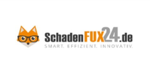 SchadenFUX24.de SMART. EFFIZIENT. INNOVATIV. Logo (DPMA, 04/26/2018)