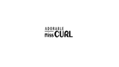 ADORABLE miss CURL Logo (DPMA, 10/15/2019)