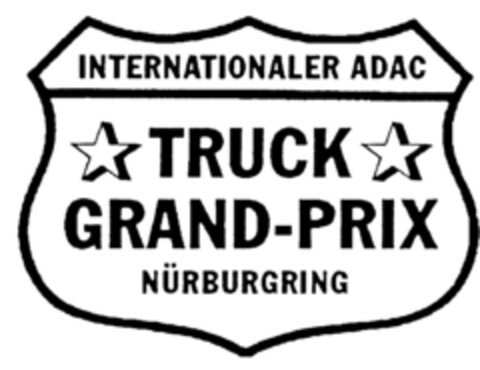 INTERNATIONALER ADAC TRUCK GRAND PRIX NÜRBURGRING Logo (DPMA, 10.03.1995)