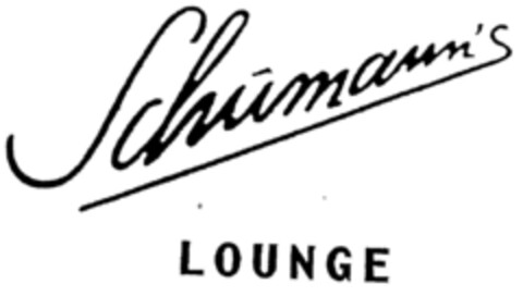 Schumann's LOUNGE Logo (DPMA, 12.10.1999)