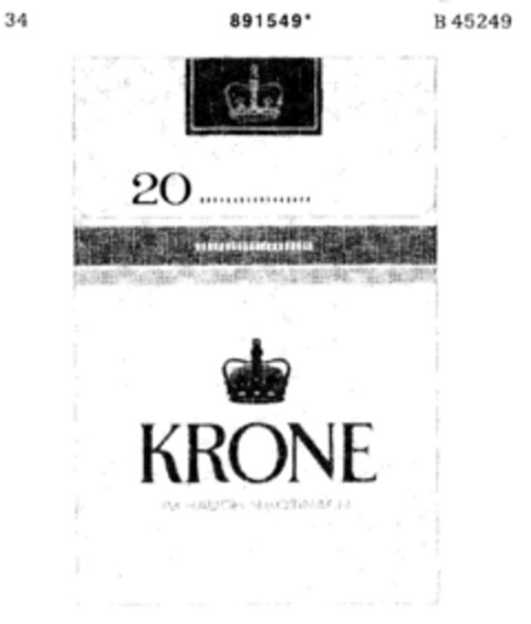 KRONE Logo (DPMA, 11/05/1970)