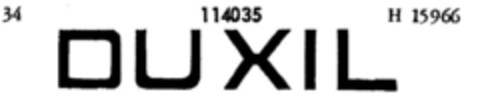 DUXIL Logo (DPMA, 29.04.1908)