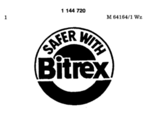 SAFER WITH Bitrex Logo (DPMA, 14.12.1988)