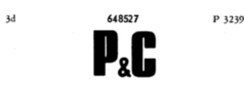 P&C Logo (DPMA, 14.03.1953)