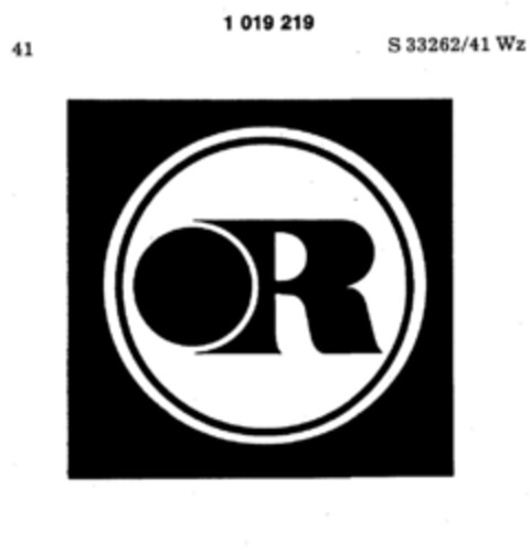 OR Logo (DPMA, 02.04.1979)