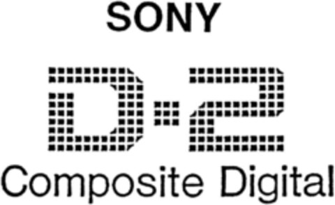 SONY D-2 Composite Digital Logo (DPMA, 08.04.1993)