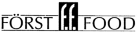 FÖRST f.f. FOOD Logo (DPMA, 26.05.2000)