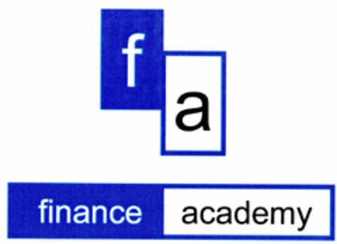 fa finance academy Logo (DPMA, 09/13/2000)