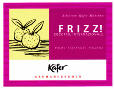 Frizz! COCKTAIL INTERNAZIONALE Logo (DPMA, 05/07/2001)