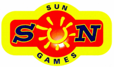 SUN GAMES Logo (DPMA, 25.09.2001)