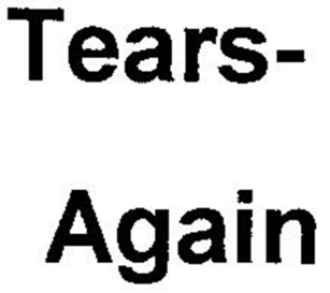 Tears-Again Logo (DPMA, 26.10.2001)