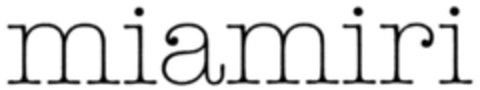 miamiri Logo (DPMA, 23.07.2010)