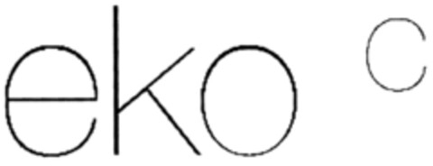 eko c Logo (DPMA, 12/21/2010)