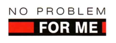 NO PROBLEM FOR ME Logo (DPMA, 02/19/2011)