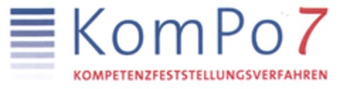 KomPo7 KOMPETENZFESTSTELLUNGSVERFAHREN Logo (DPMA, 20.09.2011)