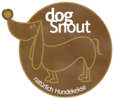 dog Snout natürlich Hundekekse Logo (DPMA, 01.02.2013)