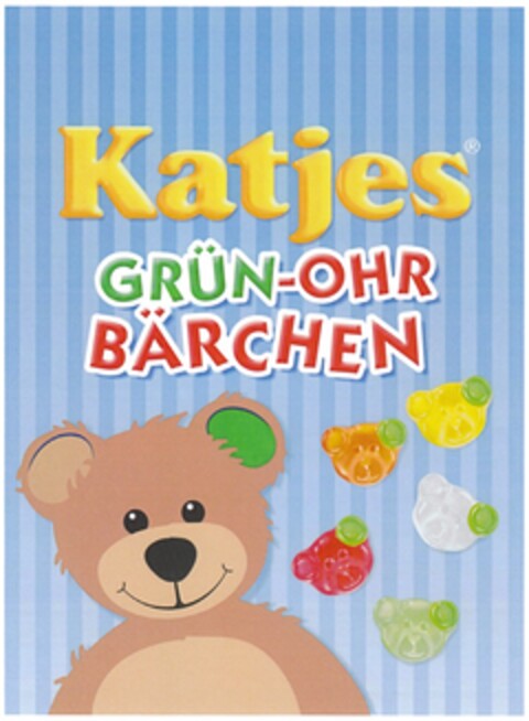 Katjes GRÜN-OHR BÄRCHEN Logo (DPMA, 07.10.2013)