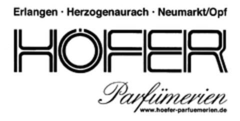 HÖFER Parfümerien Logo (DPMA, 21.11.2014)