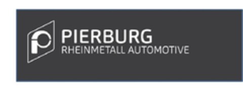 PIERBURG RHEINMETALL AUTOMOTIVE Logo (DPMA, 26.08.2016)