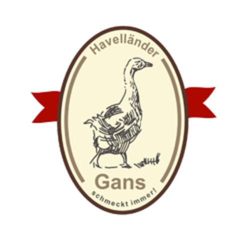 Havelländer Gans schmeckt immer! Logo (DPMA, 02/03/2016)