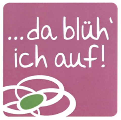 ...da blüh' ich auf! Logo (DPMA, 04.05.2017)