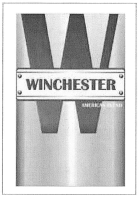 W WINCHESTER AMERICAN BLEND Logo (DPMA, 12/29/2015)