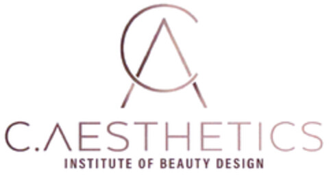 C.AESTHETICS INSTITUTE OF BEAUTY DESIGN Logo (DPMA, 12.02.2020)