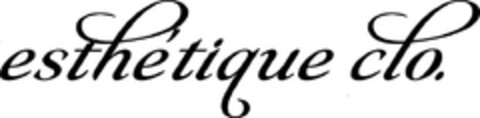 esthétique clo. Logo (DPMA, 18.05.2021)