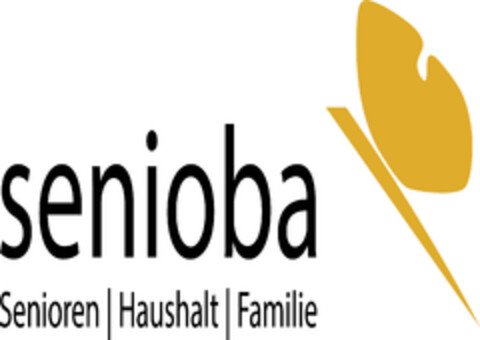 senioba Senioren | Haushalt | Familie Logo (DPMA, 29.06.2021)