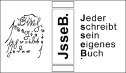 JsseB. Jeder schreibt sein eigenes Buch . Logo (DPMA, 08/01/2022)