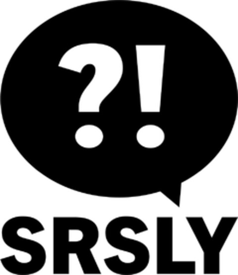 ?! SRSLY Logo (DPMA, 07.03.2023)