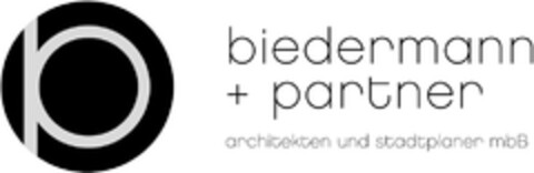 biedermann + partner architekten und stadtplaner mbB Logo (DPMA, 28.07.2023)