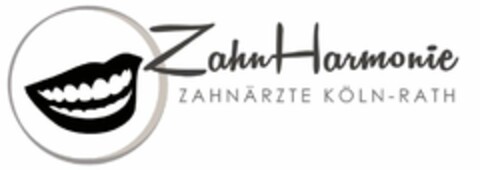 ZahnHarmonie ZAHNÄRZTE KÖLN-RATH Logo (DPMA, 20.11.2024)