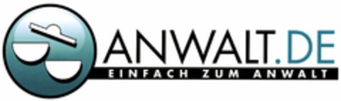 ANWALT.DE EINFACH ZUM ANWALT Logo (DPMA, 19.10.2004)