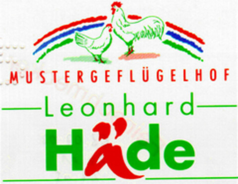 MUSTERGEFLÜGELHOF Leonhard Häde Logo (DPMA, 18.02.1995)