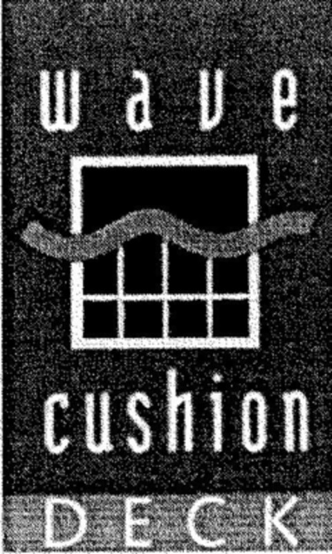 wave cushion DECK Logo (DPMA, 07.09.1996)