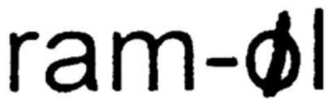 ram-øl Logo (DPMA, 03.12.1997)
