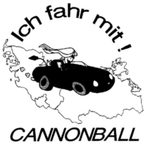 Ich fahr mit! CANNONBALL Logo (DPMA, 03/10/1998)