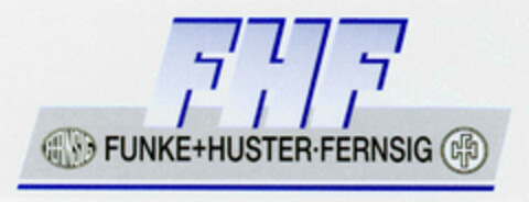 FHF FUNKE+HUSTER·FERNSIG Logo (DPMA, 10.02.1999)