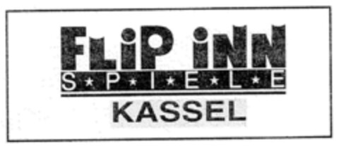 FLiP iNN S*P*I*E*L*E KASSEL Logo (DPMA, 04.03.1999)