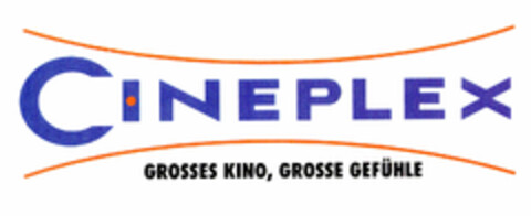 CINEPLEX GROSSES KINO, GROSSE GEFÜHLE Logo (DPMA, 13.07.1999)