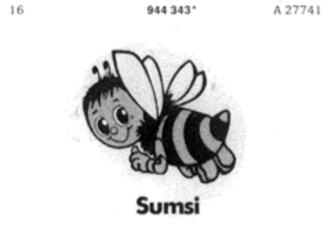 Sumsi Logo (DPMA, 25.02.1976)