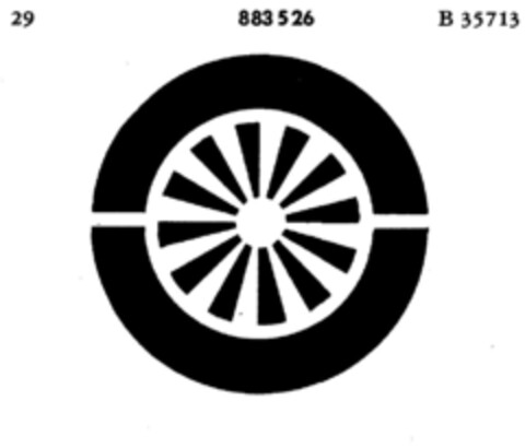 883526 Logo (DPMA, 04/02/1966)